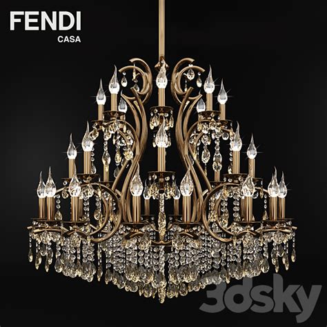 fendi casa chandelier|Fendi casa.